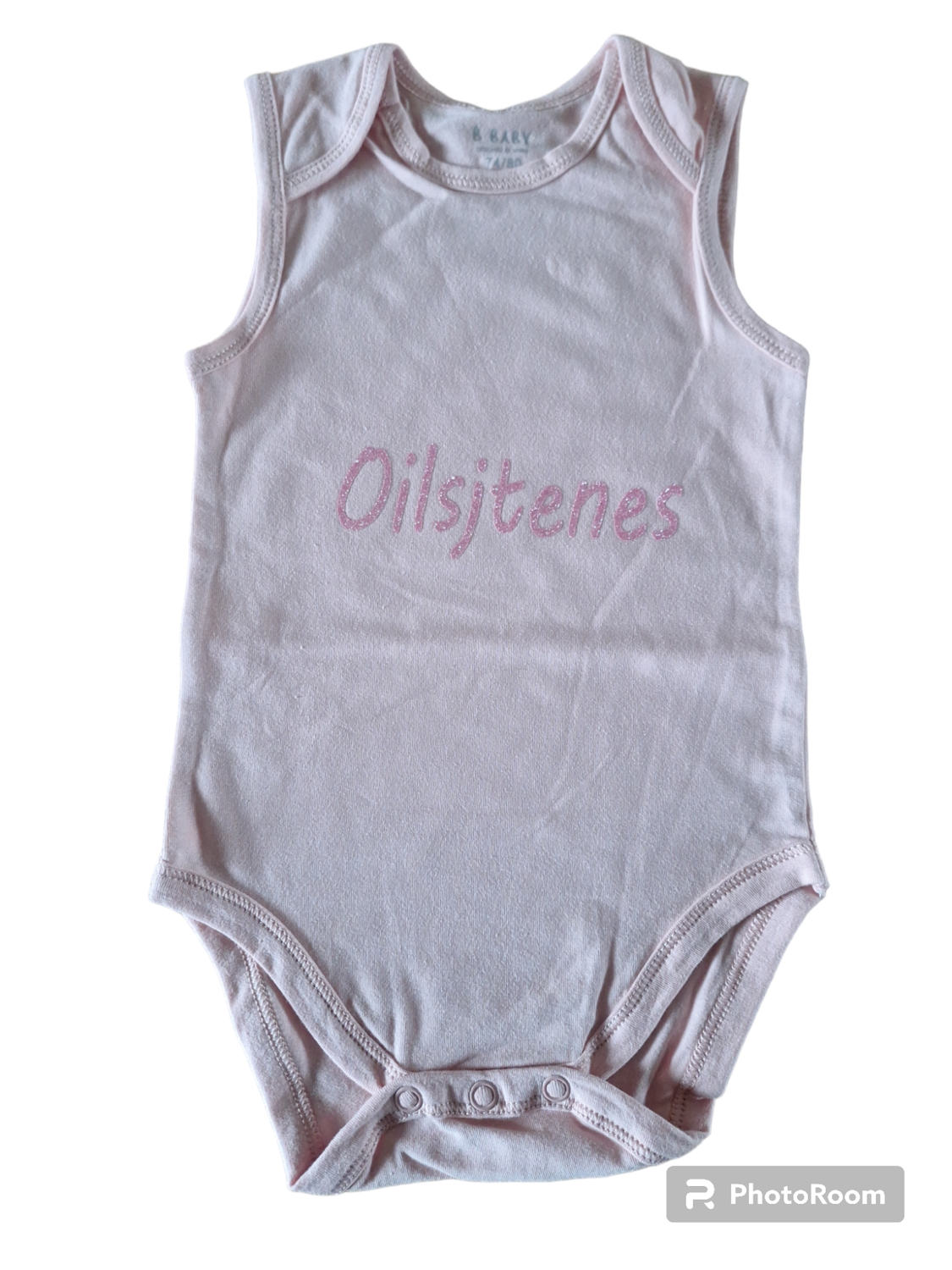 Bedurkte romper licht roze &quot;Oilsjtenes&quot;