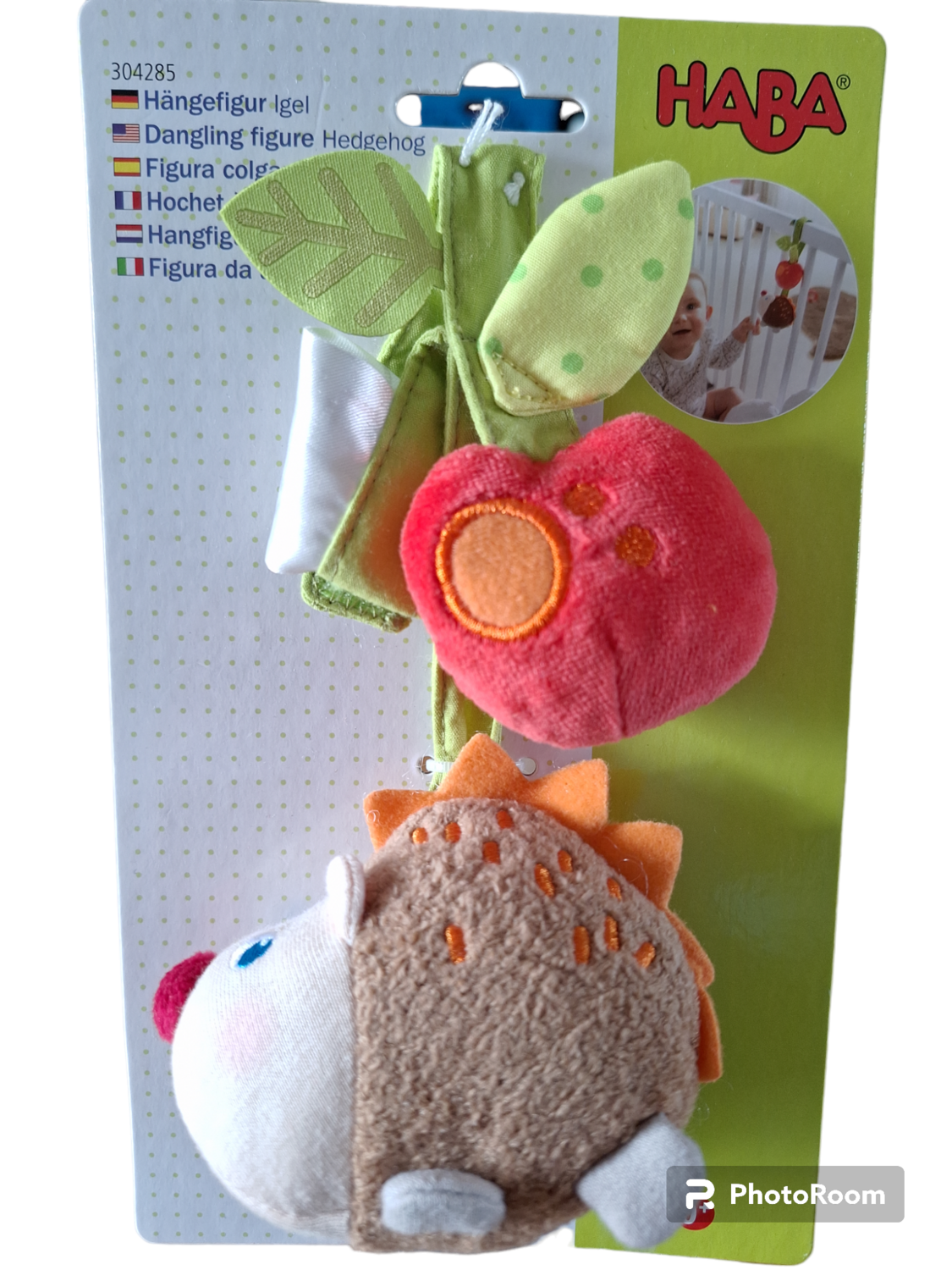 Haba hangfiguur egel