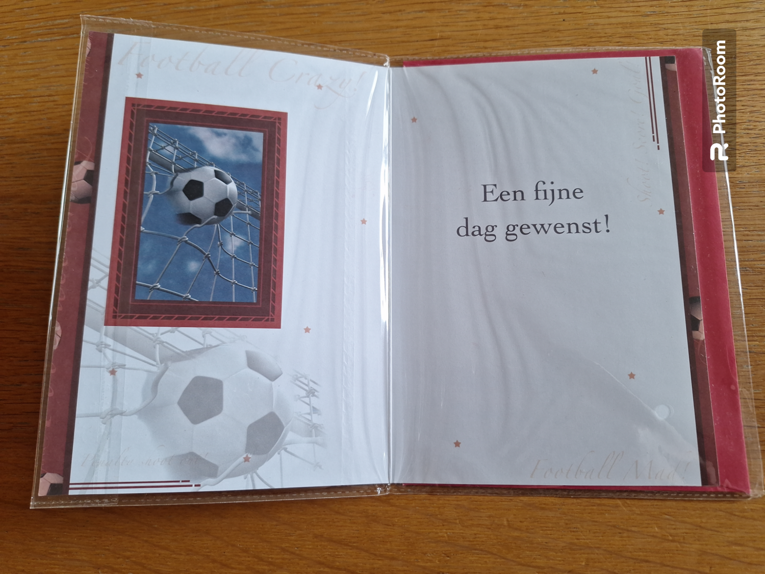 Vintage wenskaart "Gefeliciteerd met je verjaardag"