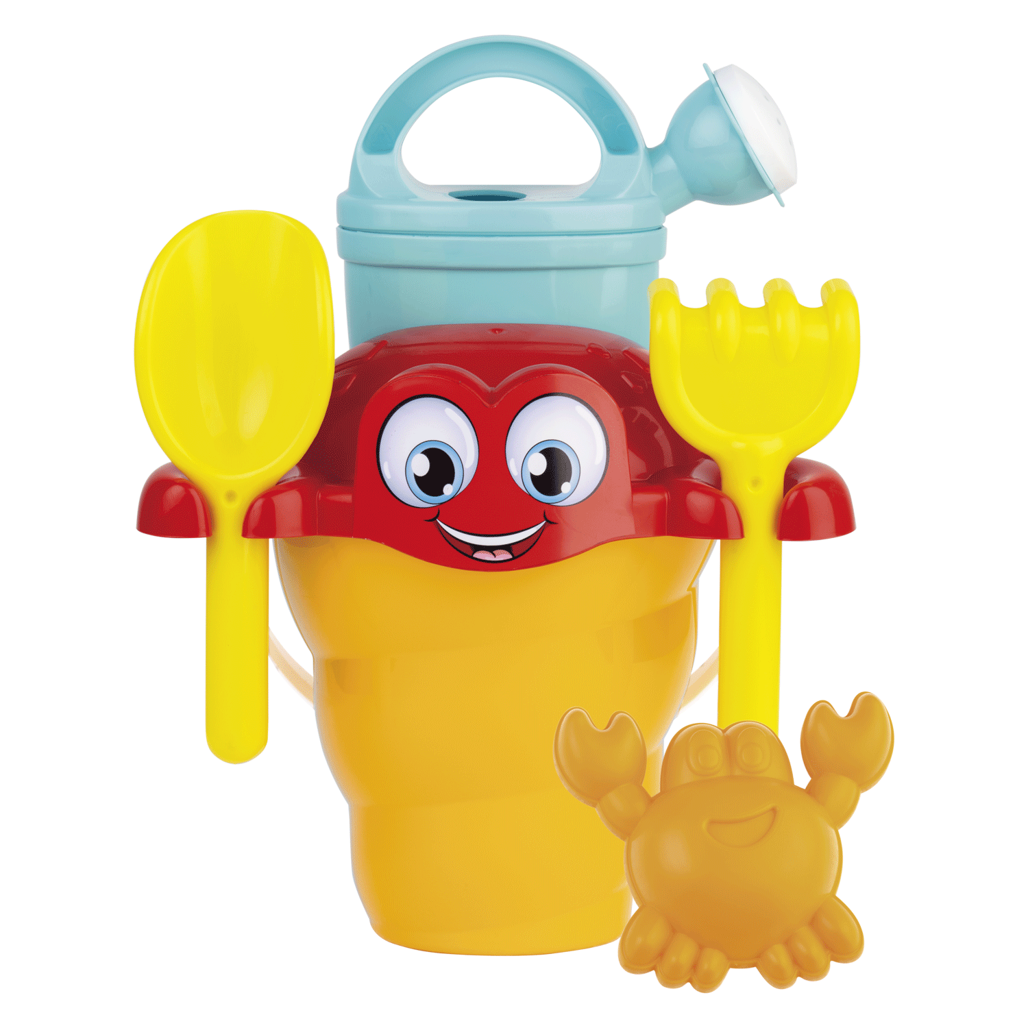 Crab beach set with bucket ø 17 cm