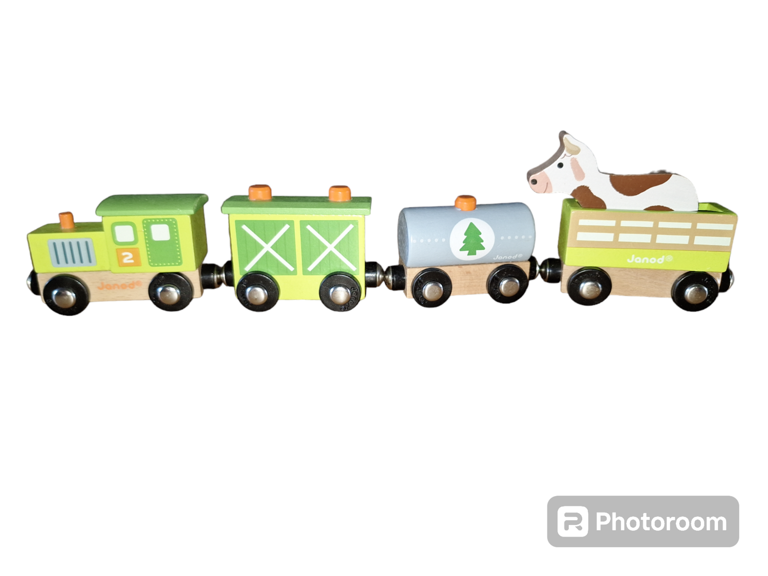 The Janod Story Farm Train