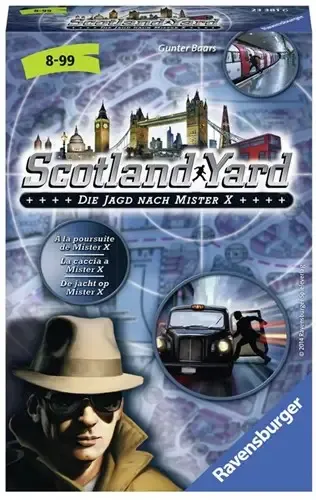 Scotland Yard &quot;de jacht op mister X&quot; van Ravensburger