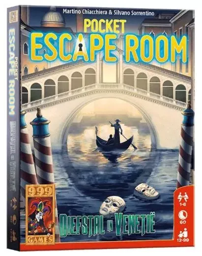 Pocket Escape room &quot;Diefstal in Venetië&quot;