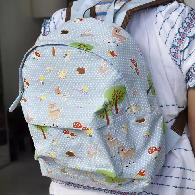 Mini kinderrugzak "Woodland creatures" van Rex London