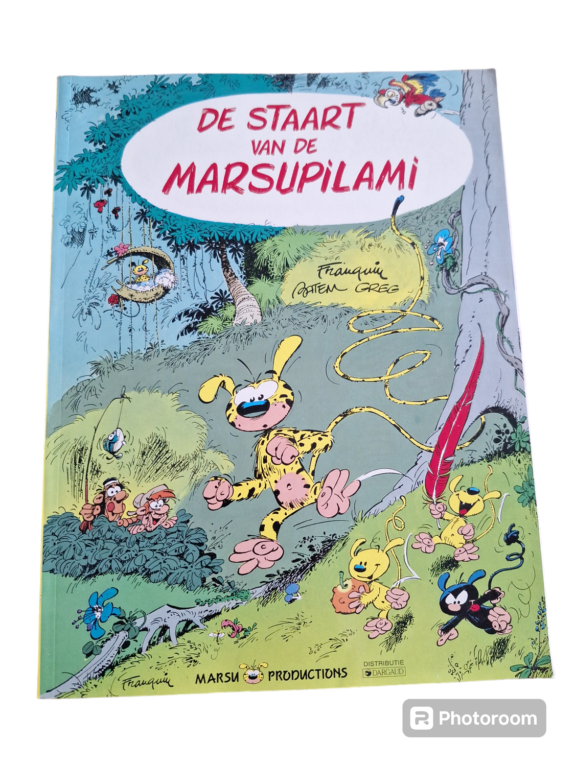 De staart van de Marsupilami