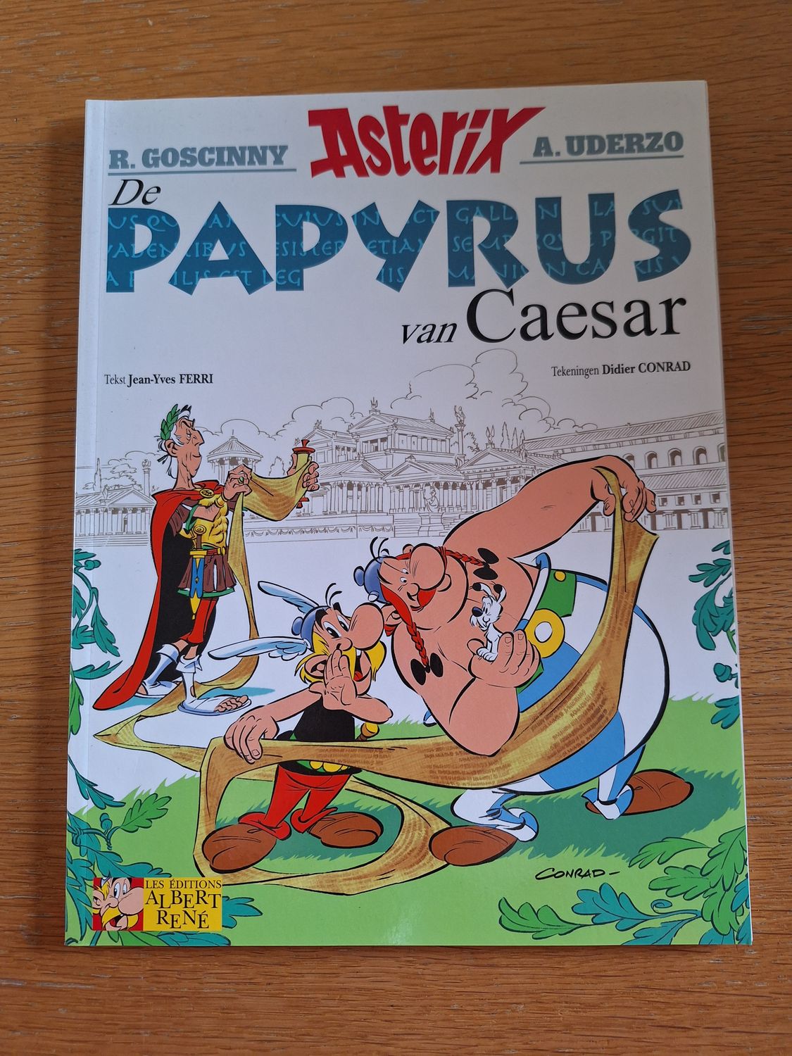 Asterix - De papyrus van Caesar