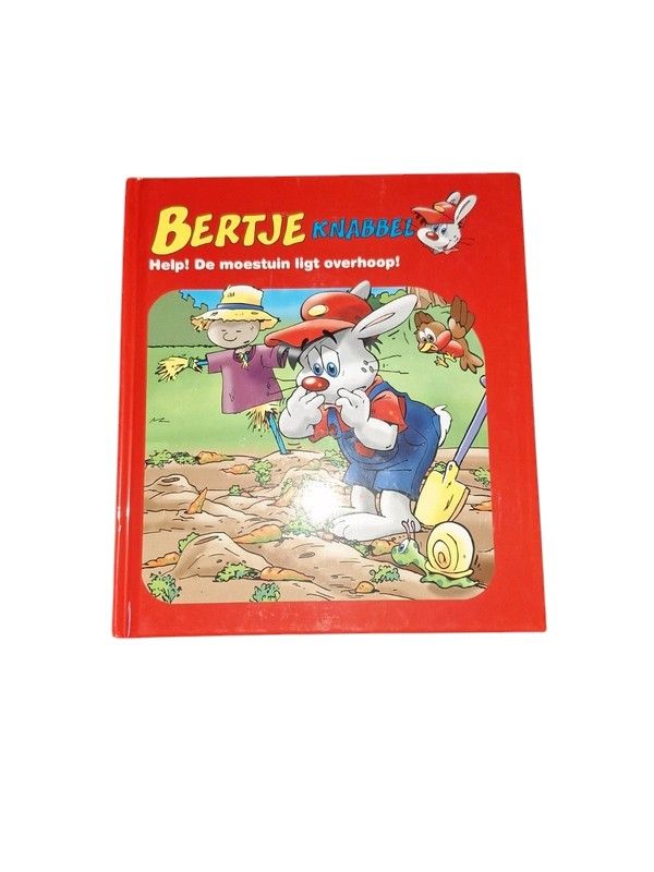 Bertje Knabbel- Help! De moestuin ligt overhoop.