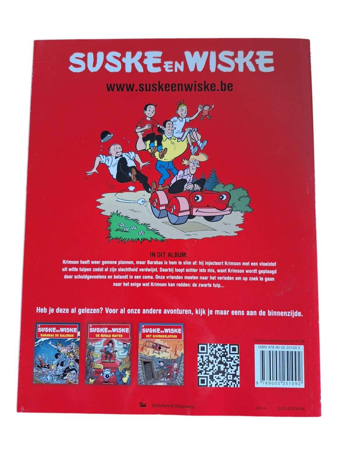 Suske en Wiske - De zwarte tulp