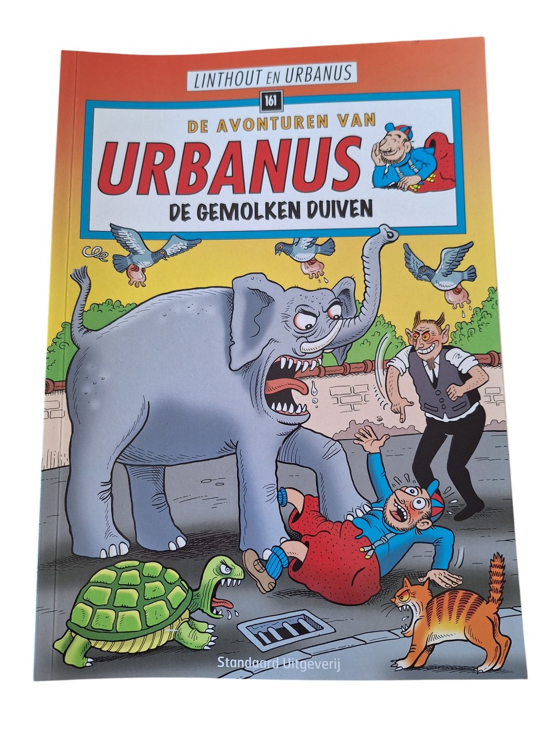 De avonturen van Urbanus - De gemolken duiven nummer 161