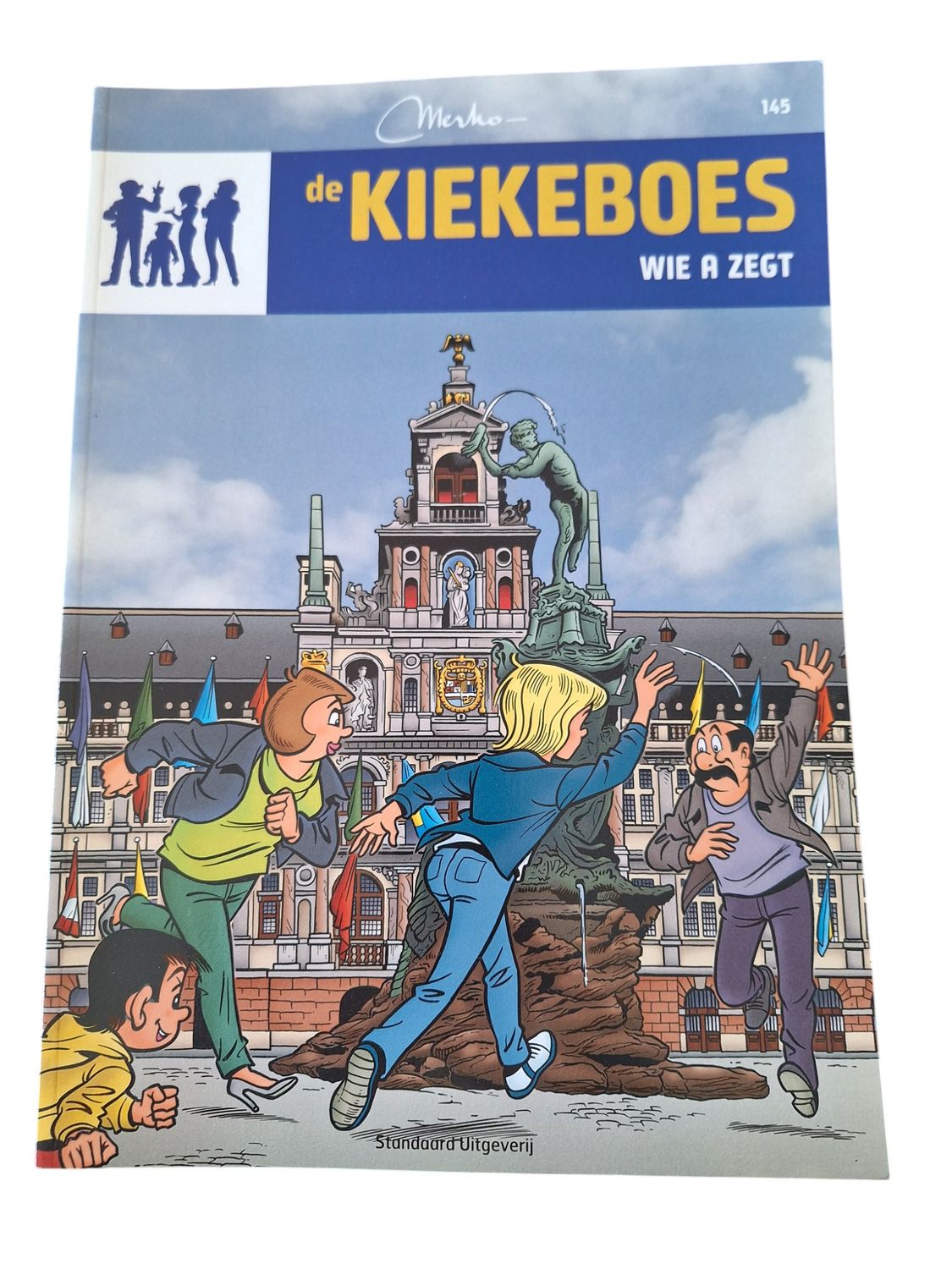 Strip de Kiekeboes - Wie A zegt nummer 145