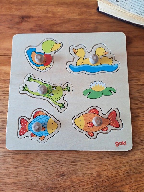 Houten legpuzzel Goki
