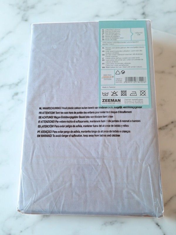 Ledikantlaken 120 x 150 cm  Zeeman