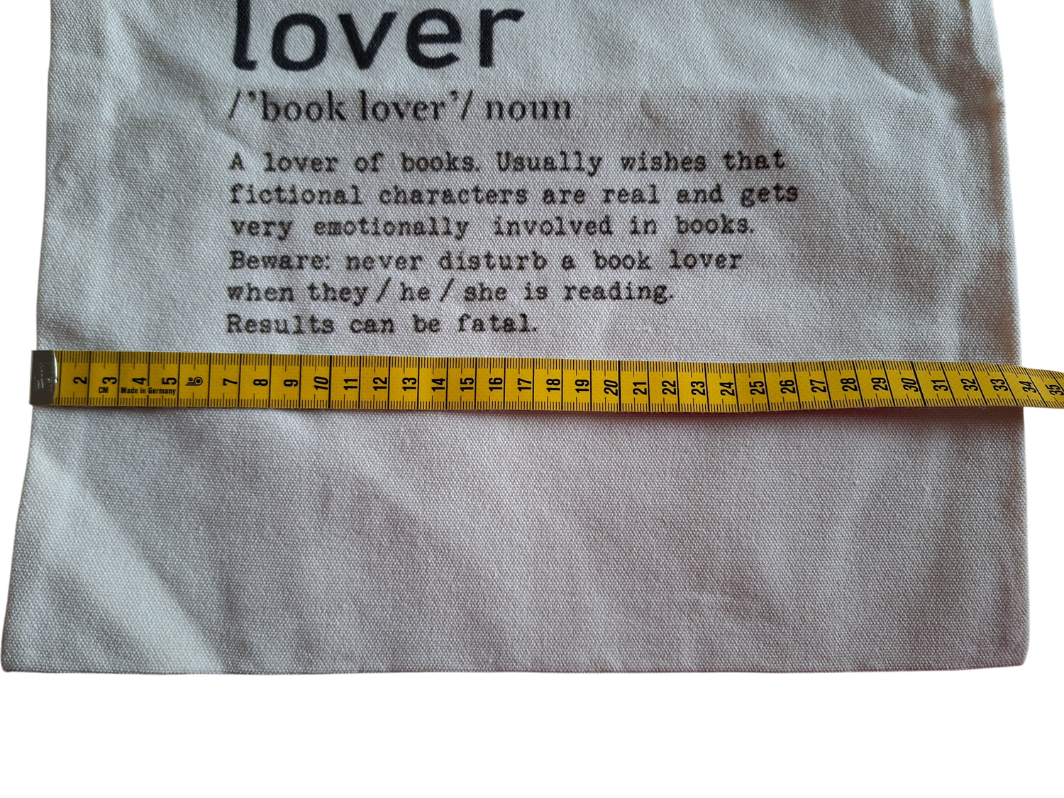 Tote bag "Book lover"