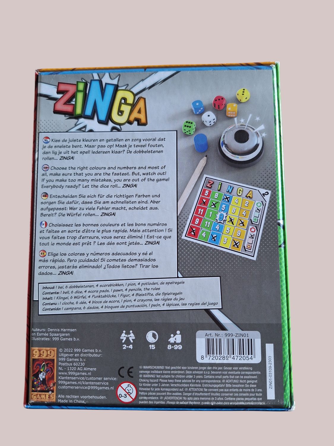 Zinga - 999 games