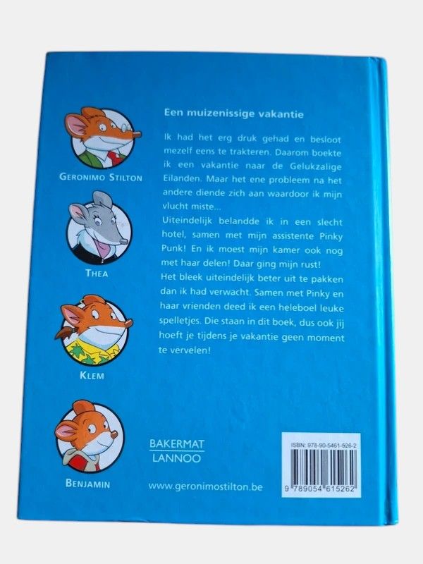 Een muizenissige vakantie - Geronimo Stilton