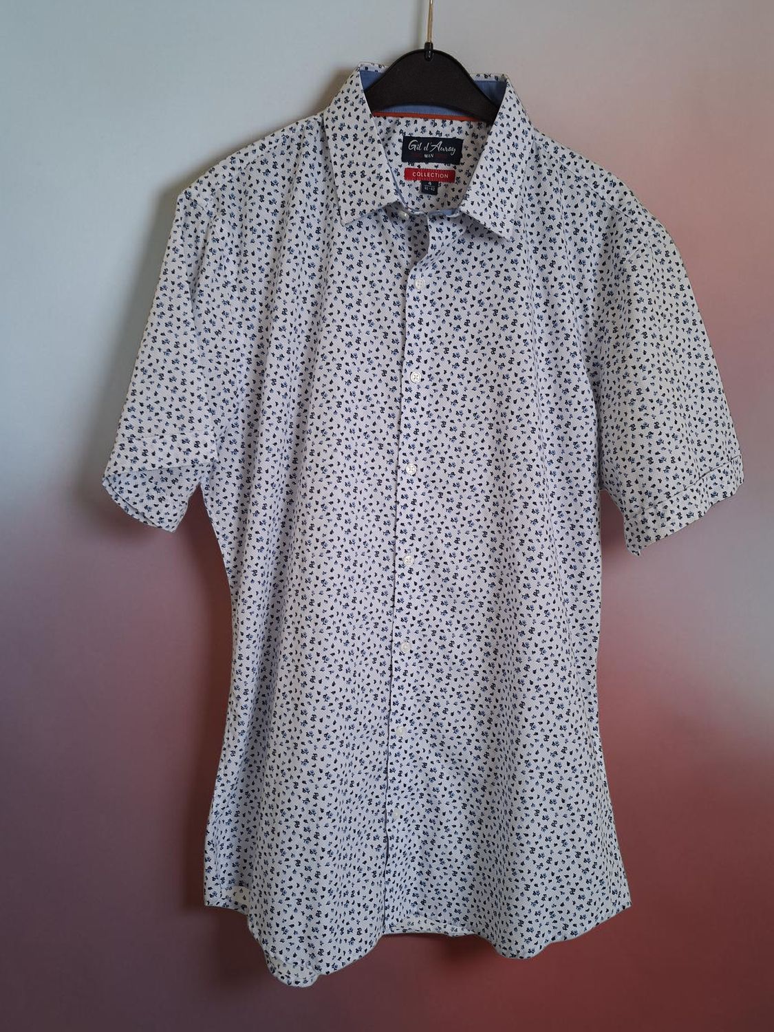 Zomers hemd Gil d'Auray maat 41-42