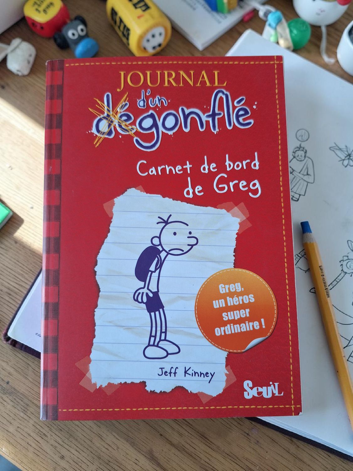 Journal d'un dégonflé - Carnet de bord de Greg