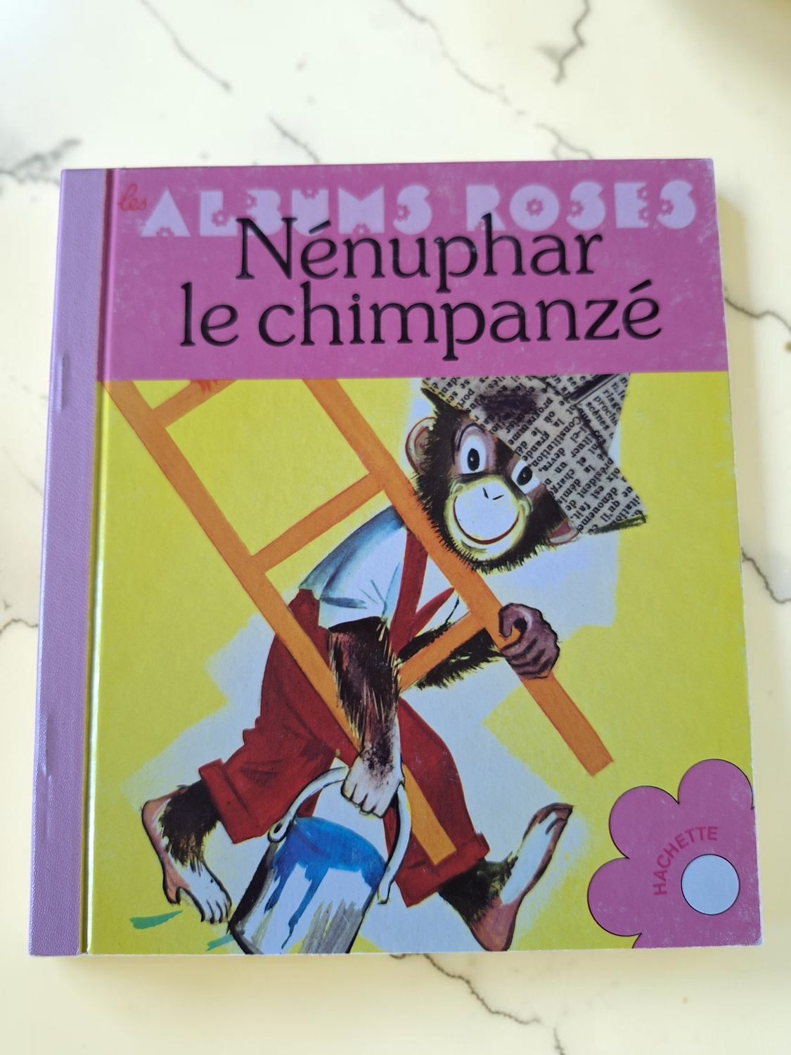 Les albums roses - Nénuphar le chimpanzé