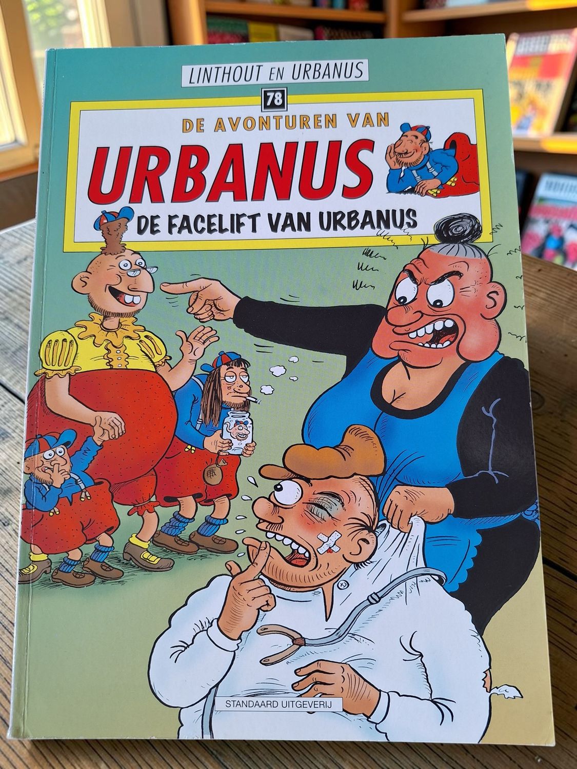 Strip Urbanus - De facelift van Urbanus