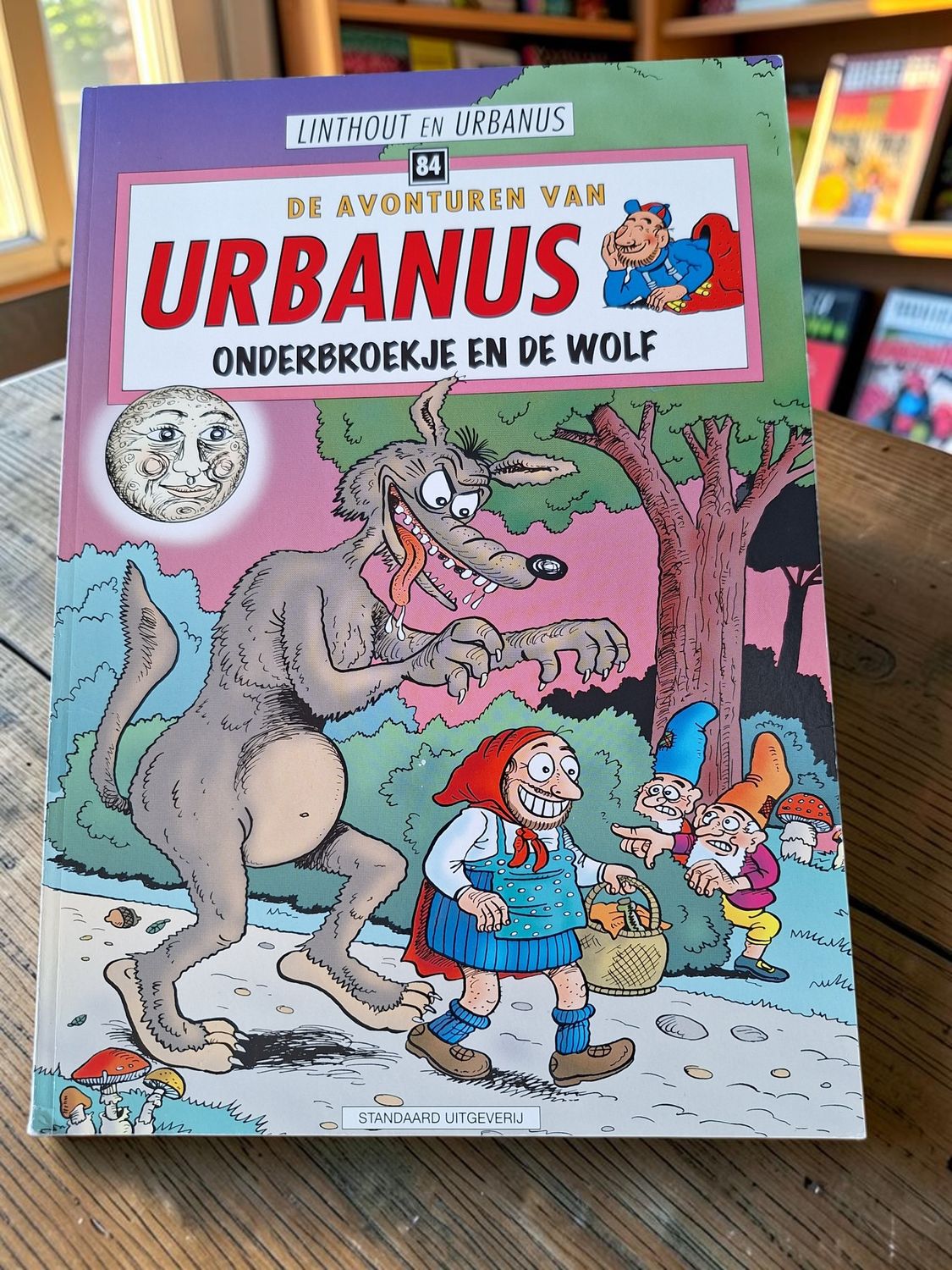 Strip Urbanus - Onderbroekje en de wolf nummer 84
