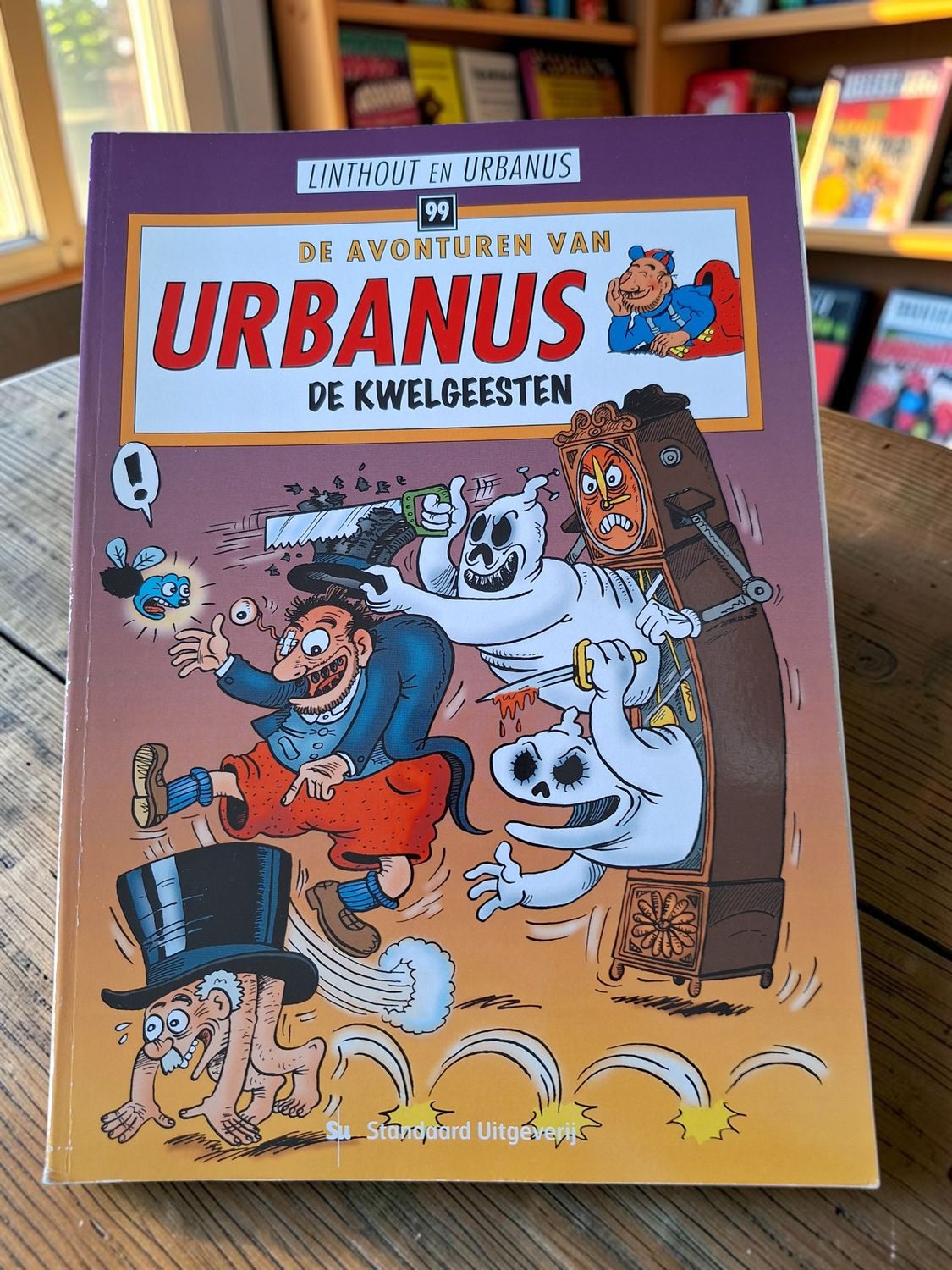 Strip Urbanus - De Kwelgeesten nummer 99