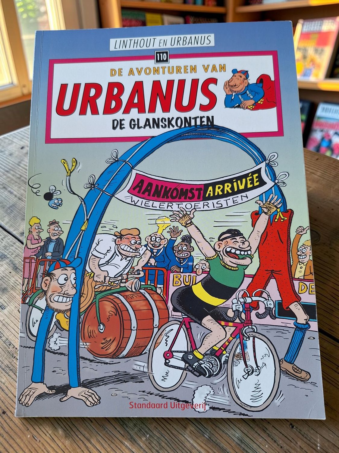 Strip Urbanus - De glanskonten nummer 110