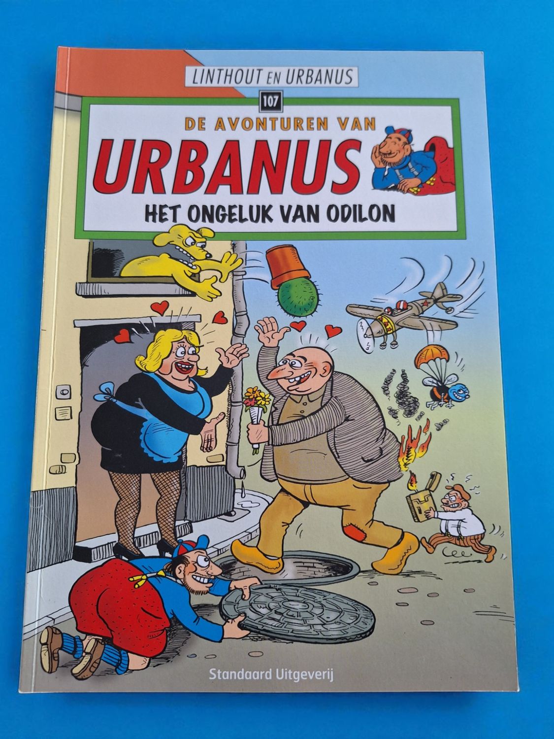 Strip Urbanus - Het ongeluk van Odilon nummer 107