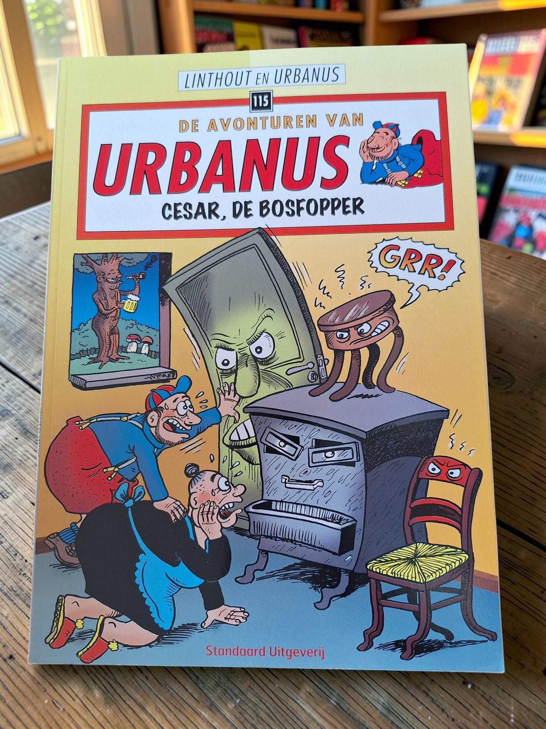 Strip Urbanus - Cesar, de bosfopper nummer 115