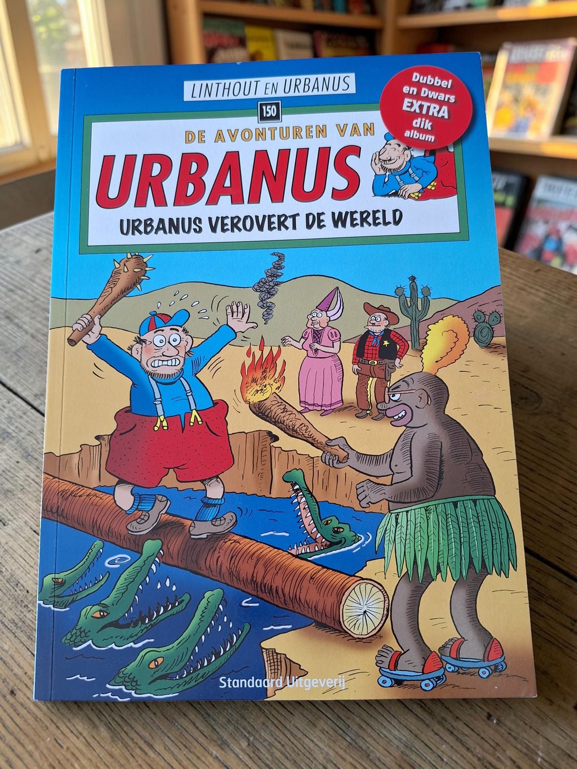 Strip Urbanus - Urbanus verovert de wereld nummer 150