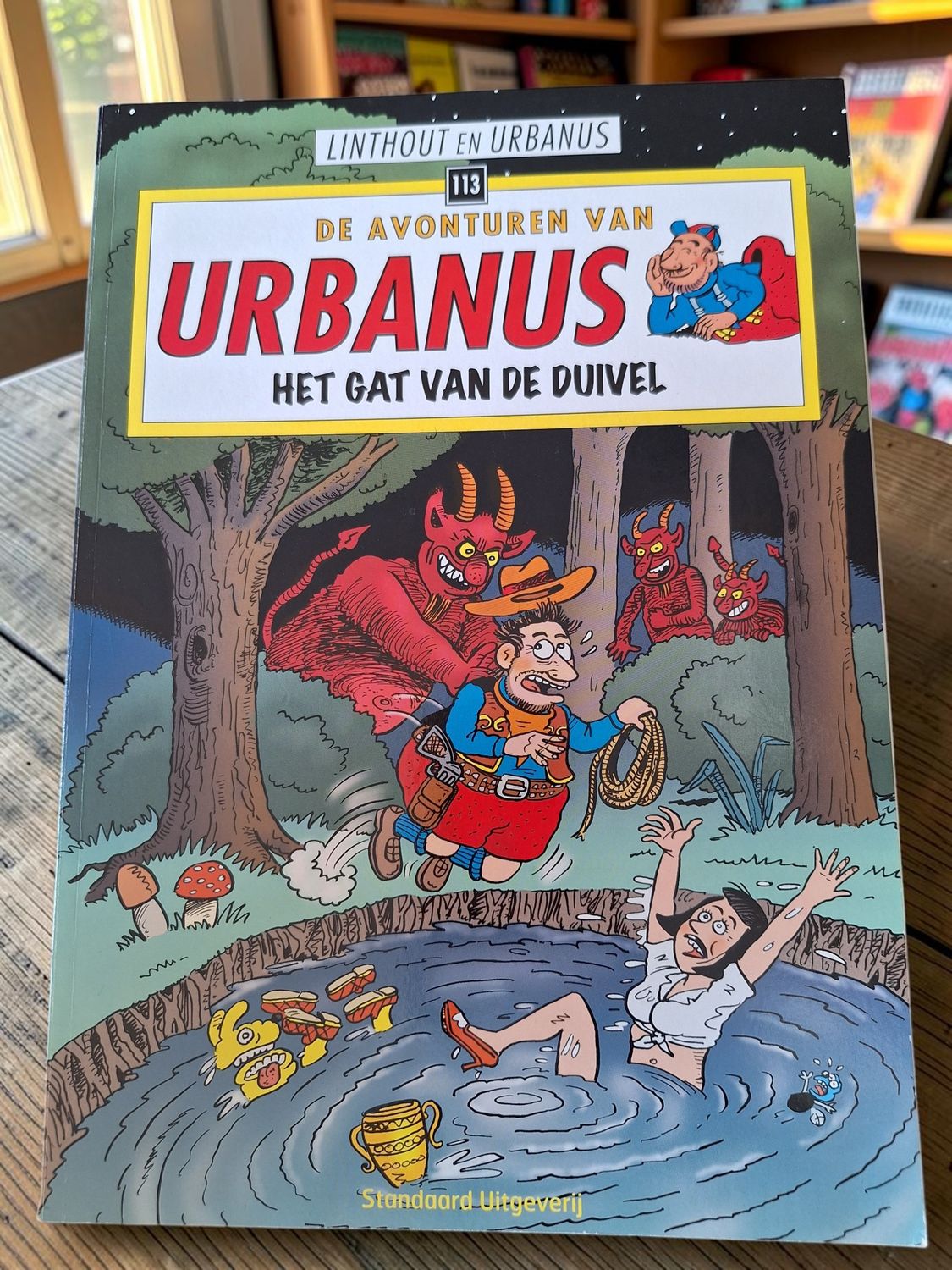 Strip Urbanus - Het gat van de duivel