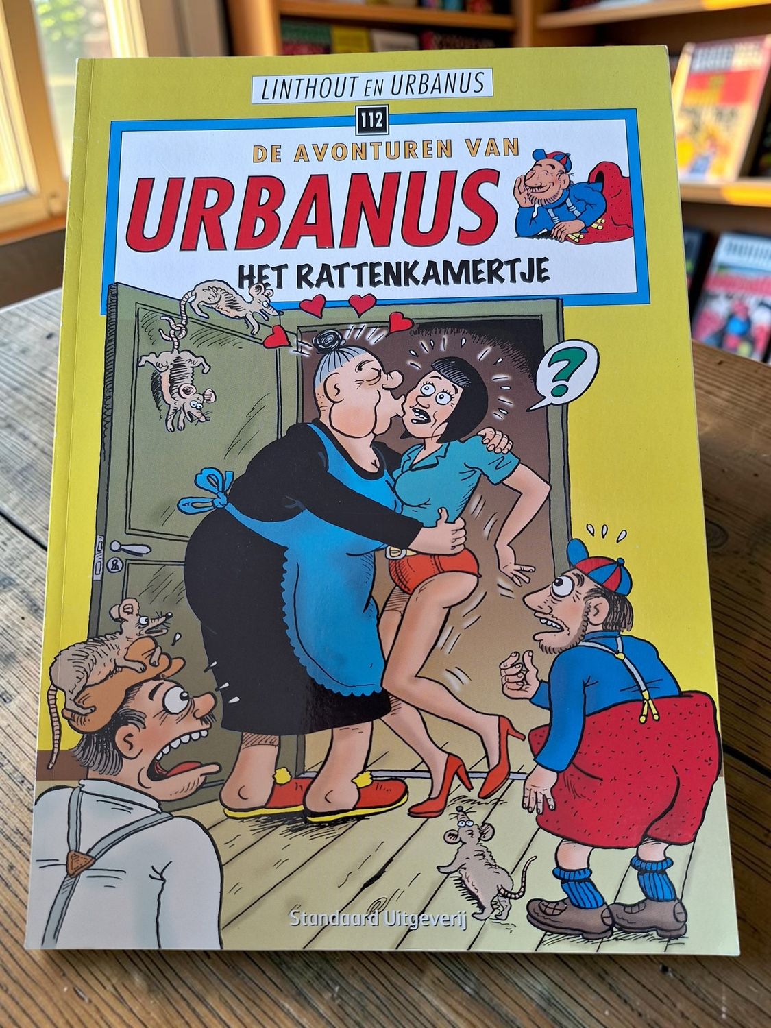Strip Urbanus - Het rattenkamertje