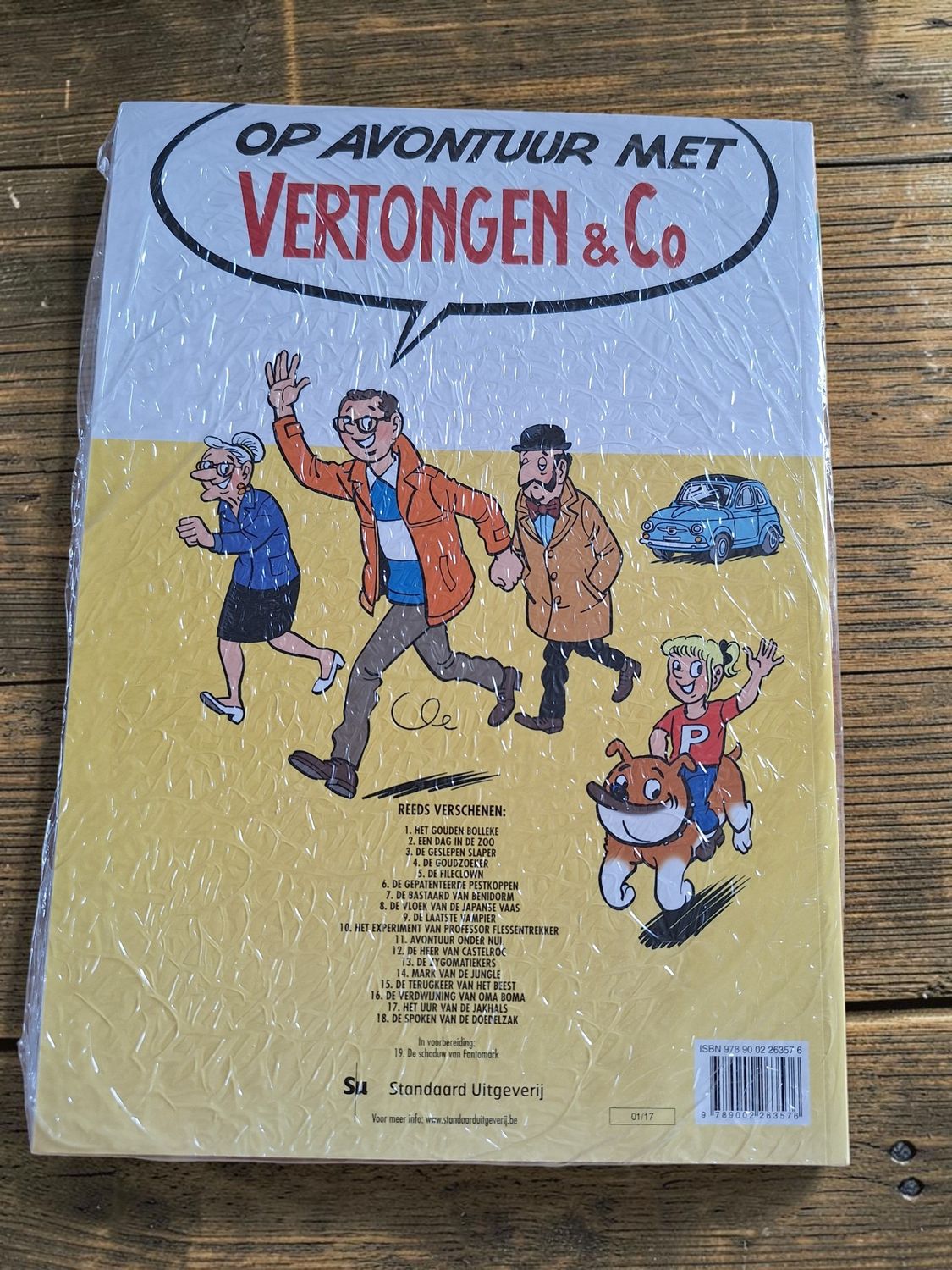 Strip Vertongen &amp; Co - De spoken van de doedelzak nummer 18