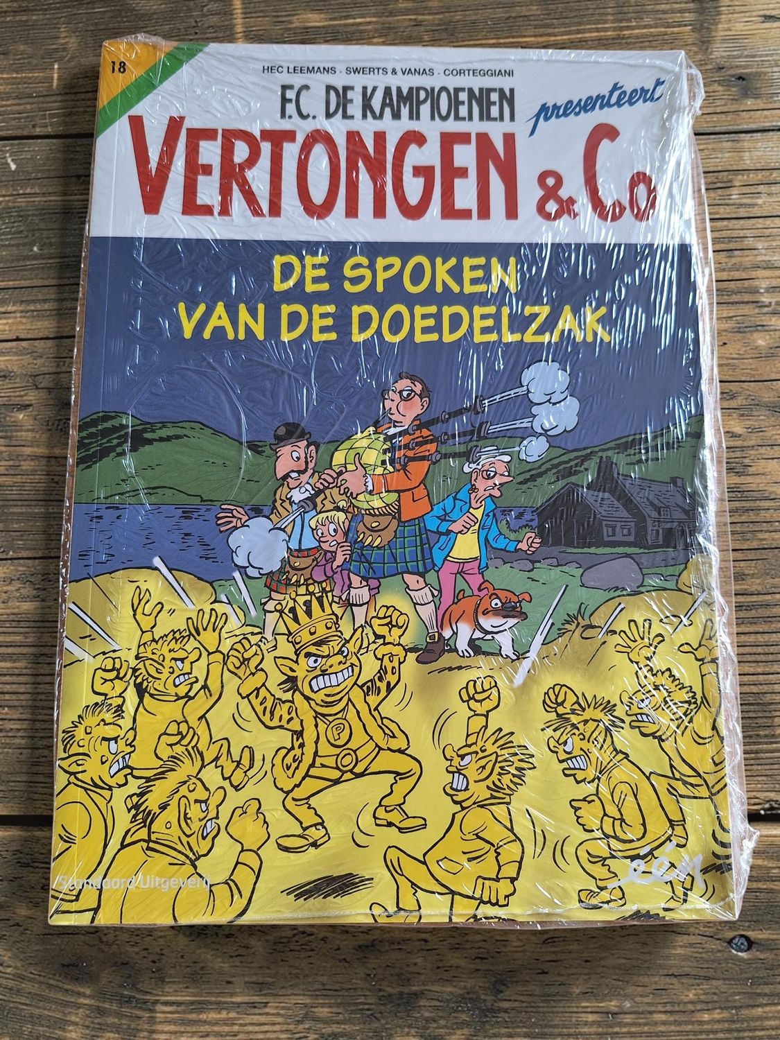 Strip Vertongen &amp; Co - De spoken van de doedelzak nummer 18