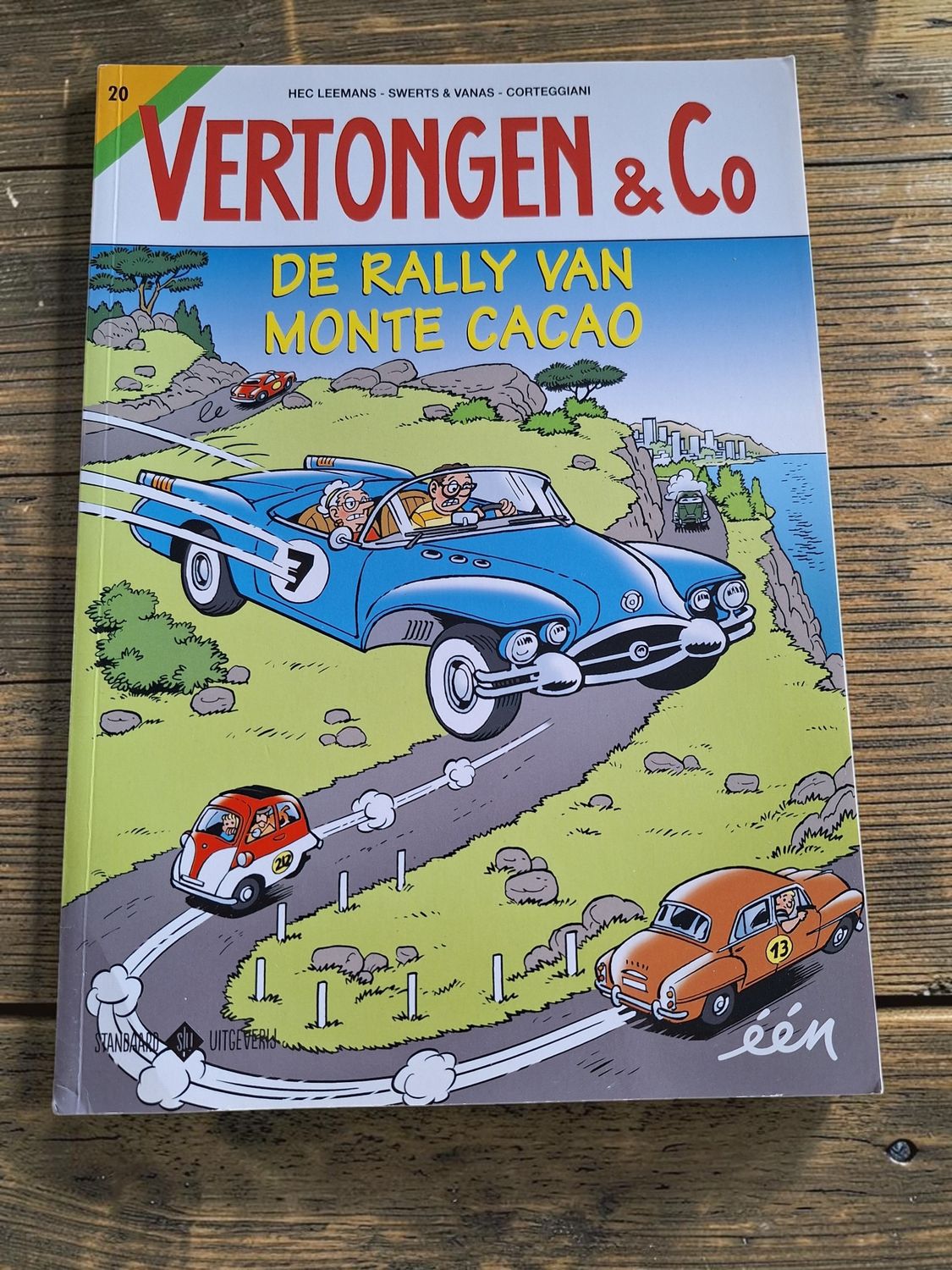Strip Vertongen &amp; Co - De rally van Monte Cacao nummer 20