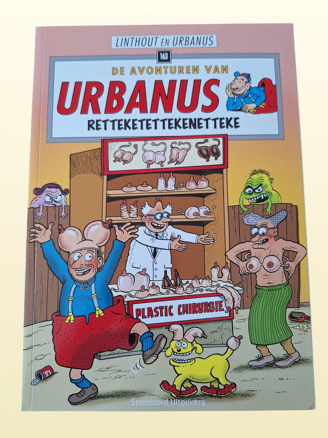 Strip Urbanus - Retteketettekenetteke  nummer 163