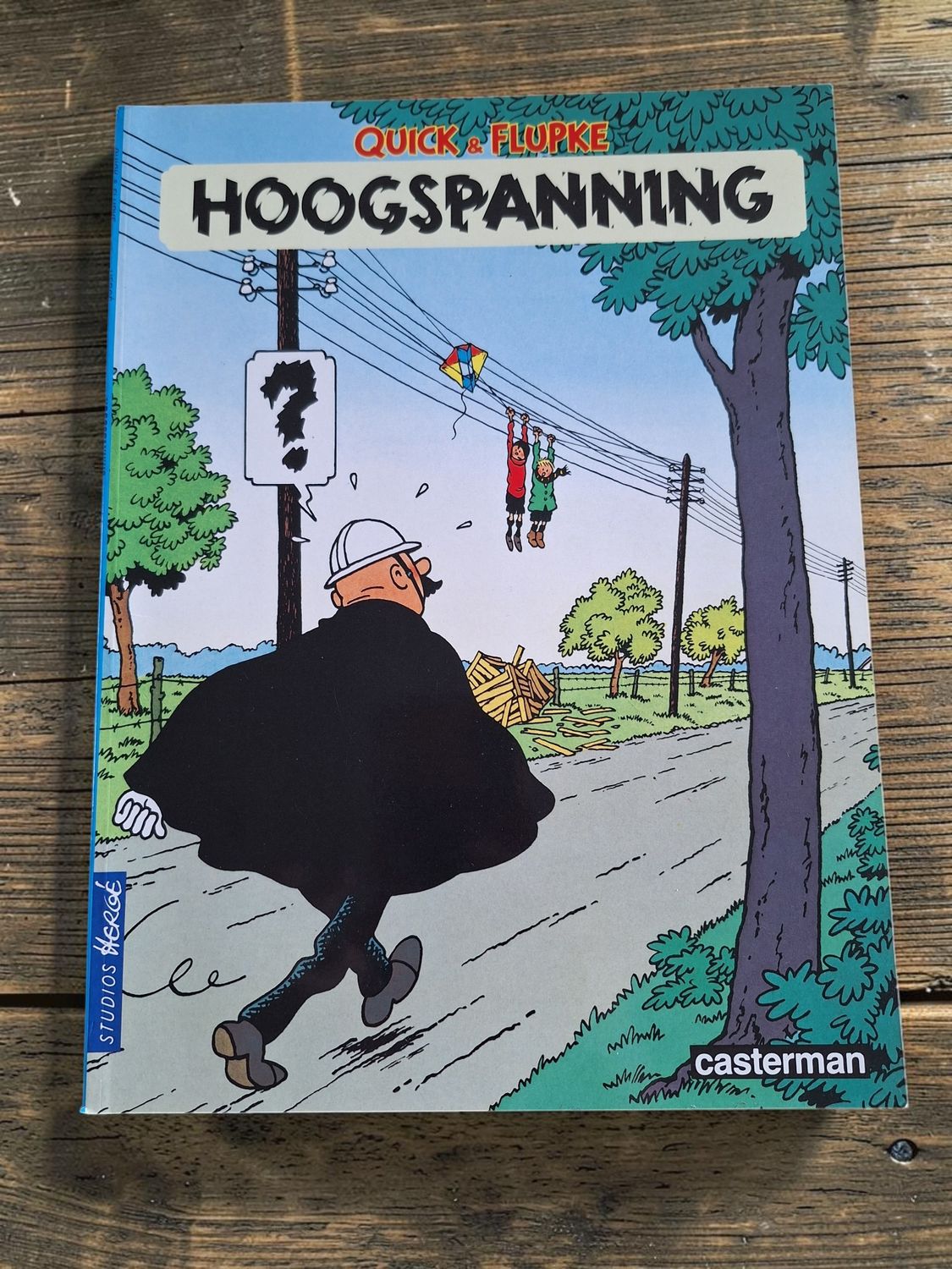 Strip Quick &amp; Flupke - Hoogspanning