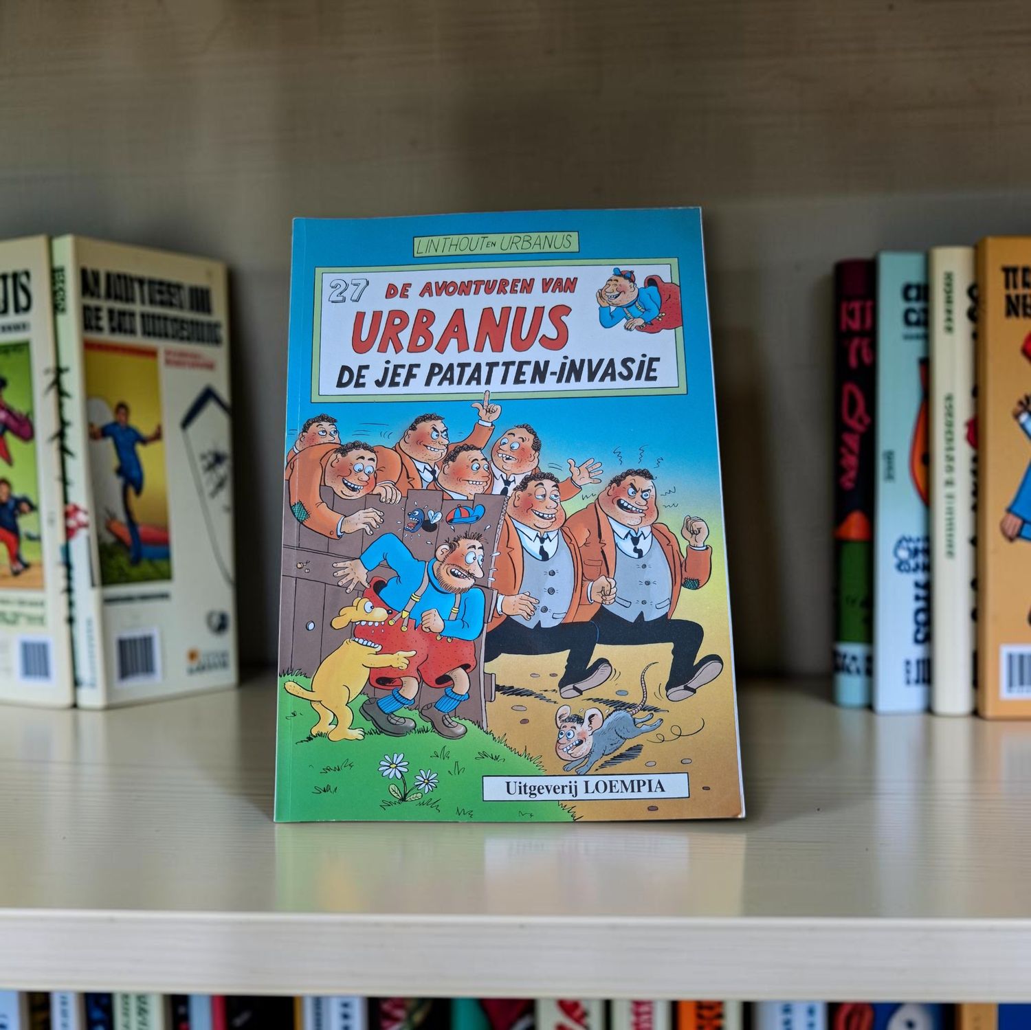 Strip Urbanus - De Jef Patatten-invasie nummer 27