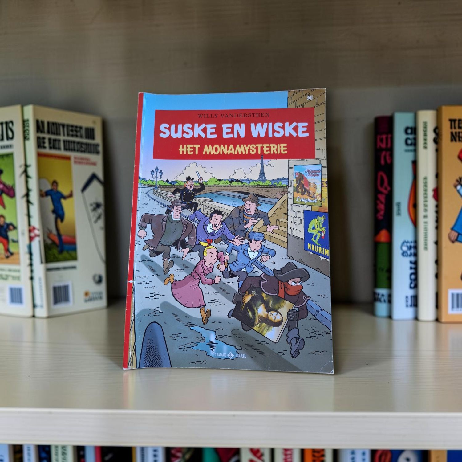 Strip Suske &amp; Wiske - Het Monamysterie nummer 341