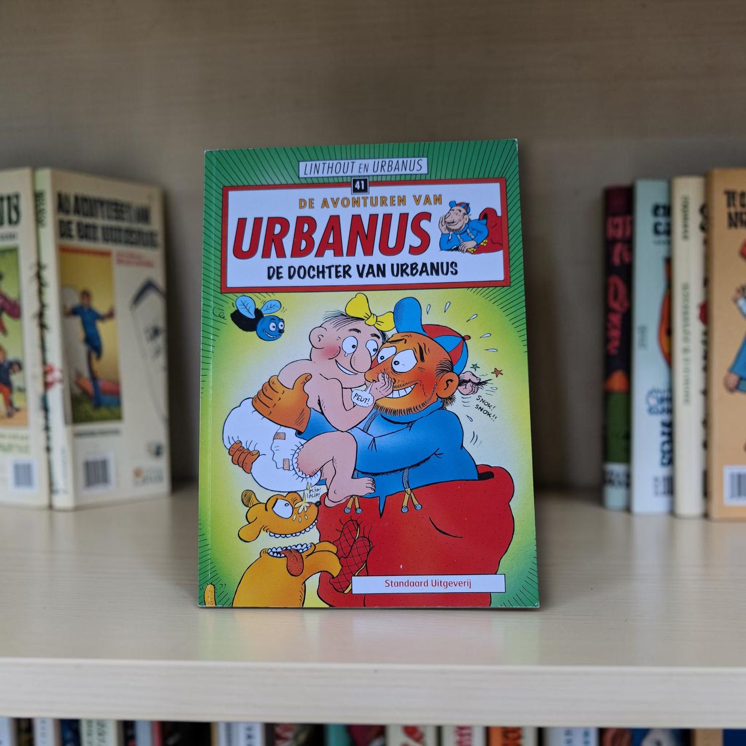 Strip Urbanus - De dochter van Urbanus nummer 41