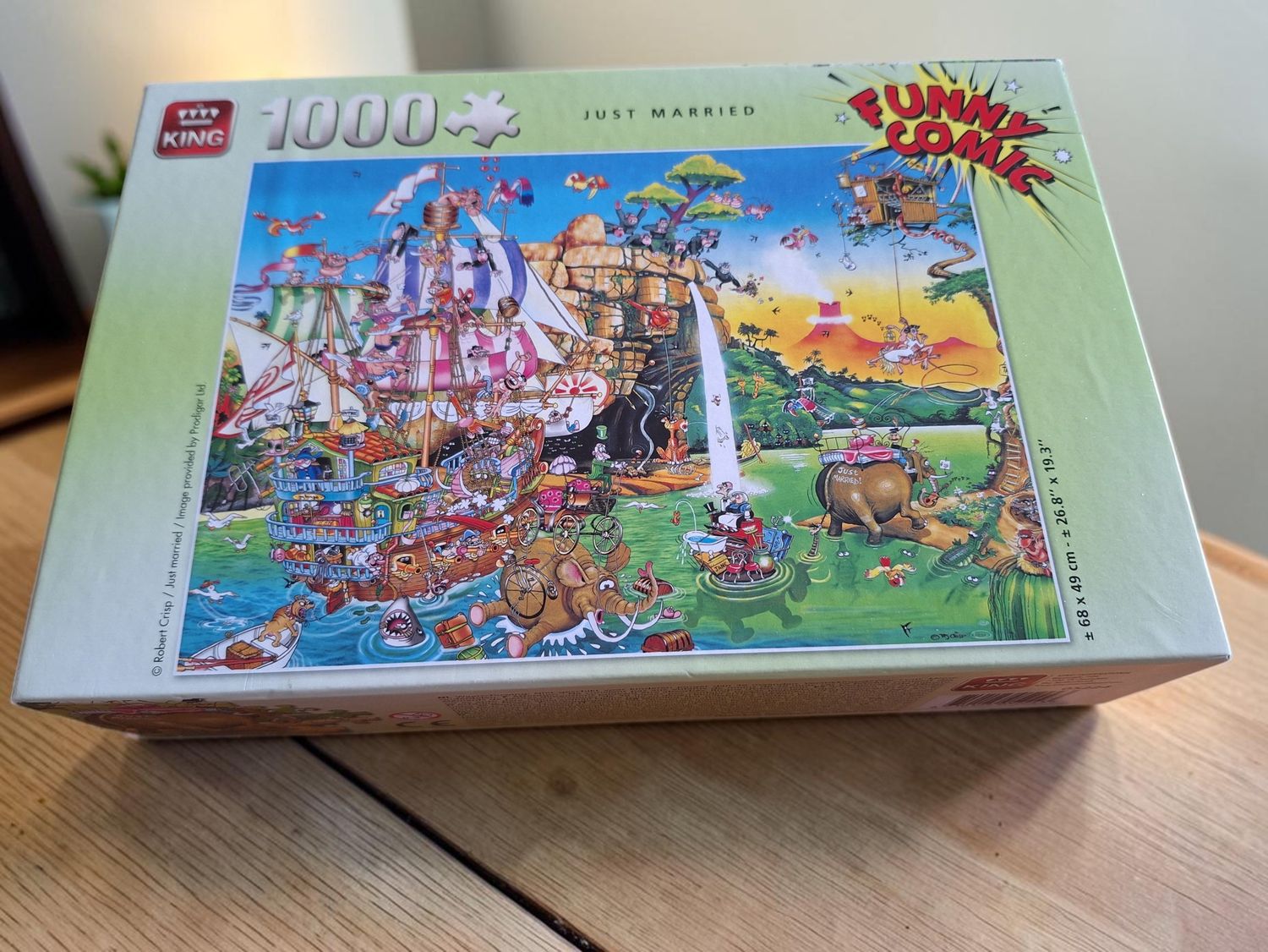 Puzzel King 1000 stukken Just married