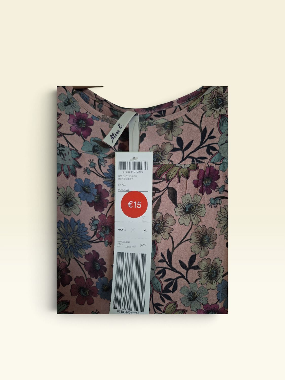 Blouse Miss Etam maat XL