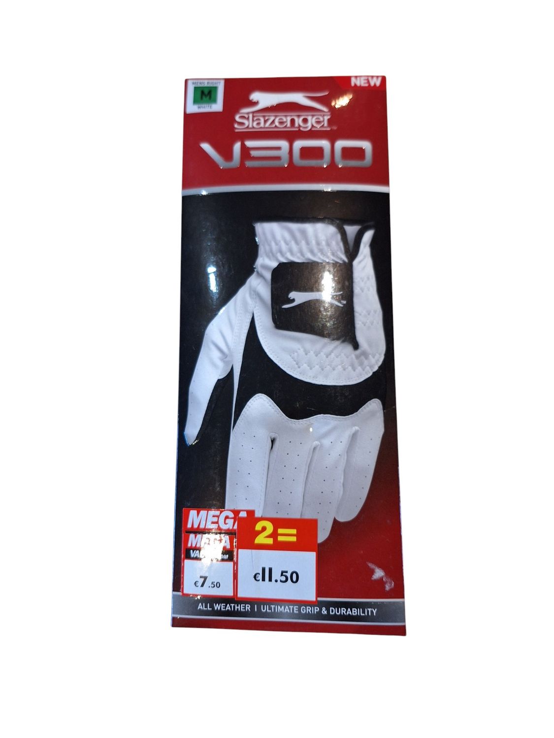 Golfhandschoen Slazenger mens right maat medium