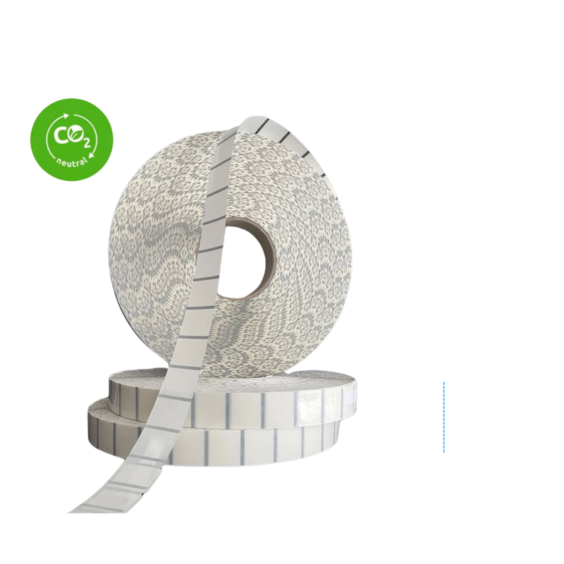 GD Tab-Etiketten 25mm vertikale Perforation 4 Rollen á 30 000 Stück