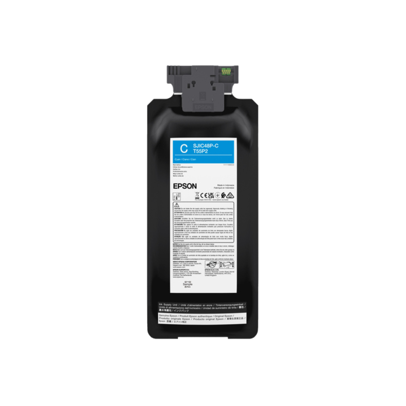 Epson SJIC48P-C Tintenstrahl Tintenpatrone - Cyan - für ColorWorks C8000e