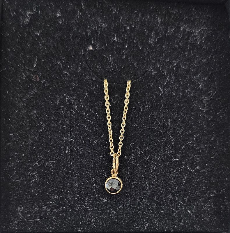 Gnoes Halskette  Black Stone