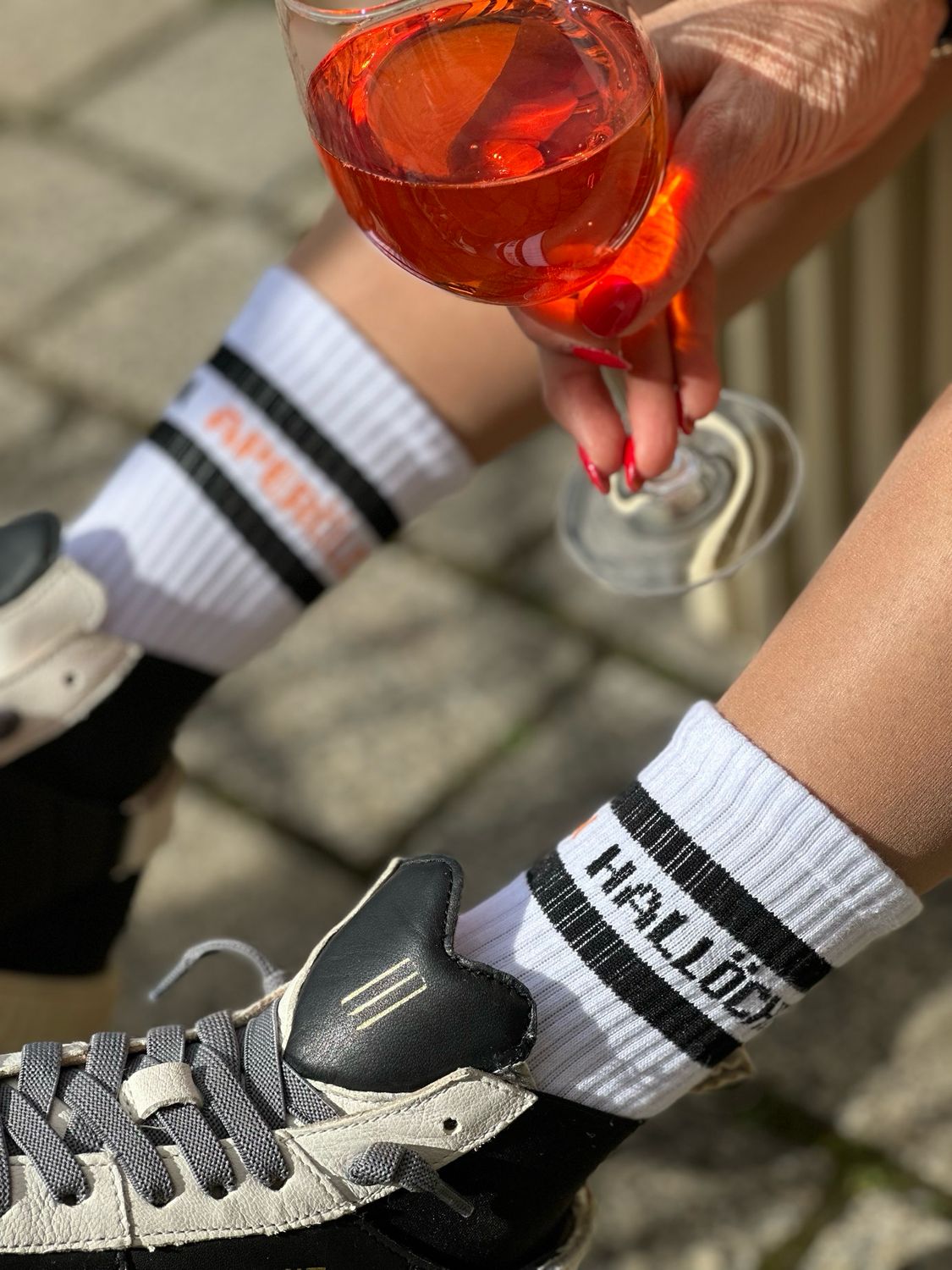 Socks to go mit Café Becher