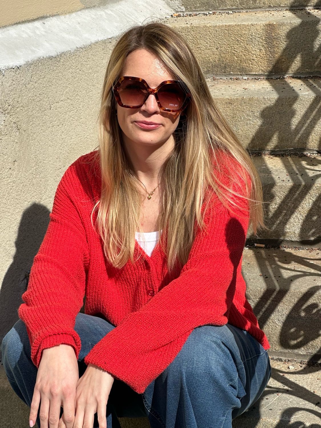 Jacke rot