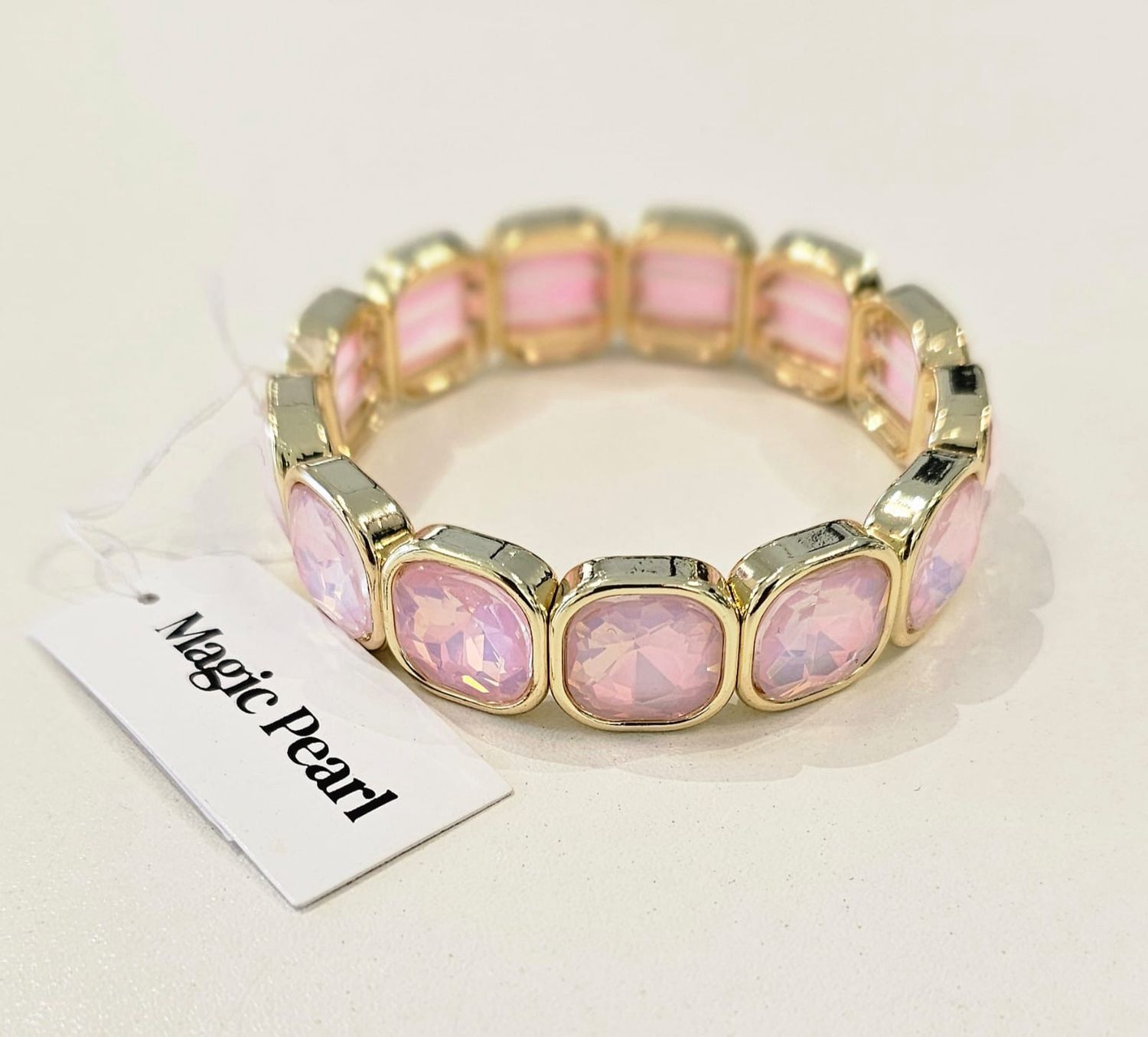Magic Pearl Armband Rosé