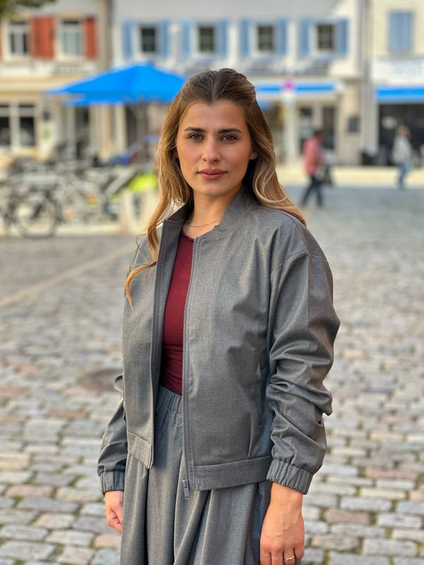 Jacke grau