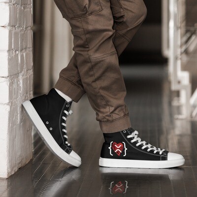 XRPL Supporters&#39; Men’s high top canvas shoes